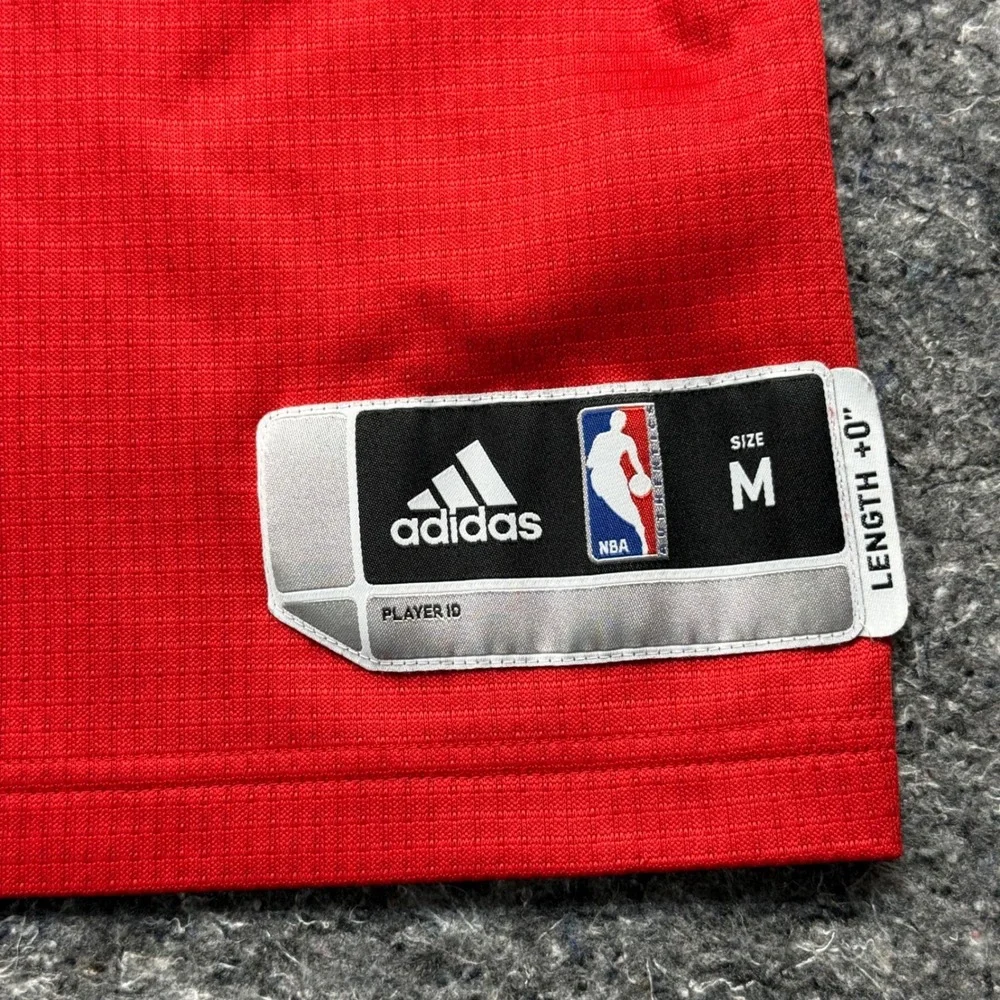 Adidas Portland Trail Blazers NBA On-Court Warm Up Hoodie Red Black Mens Medium